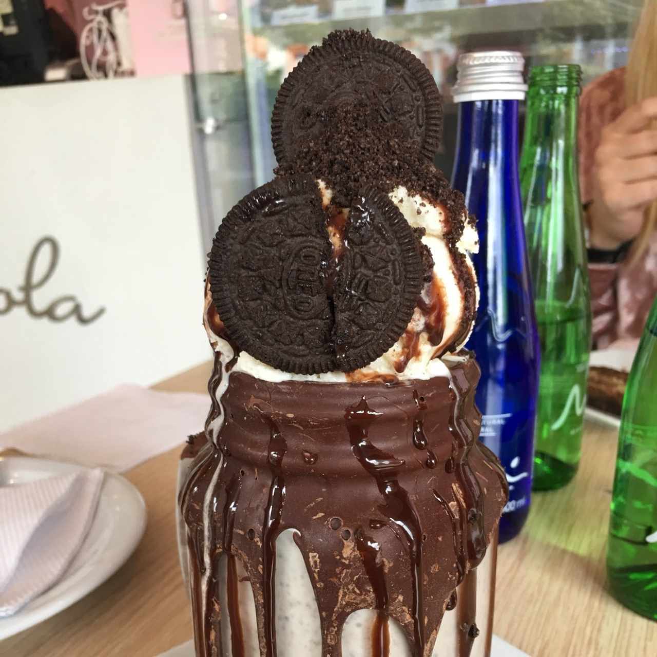Malteada de oreo
