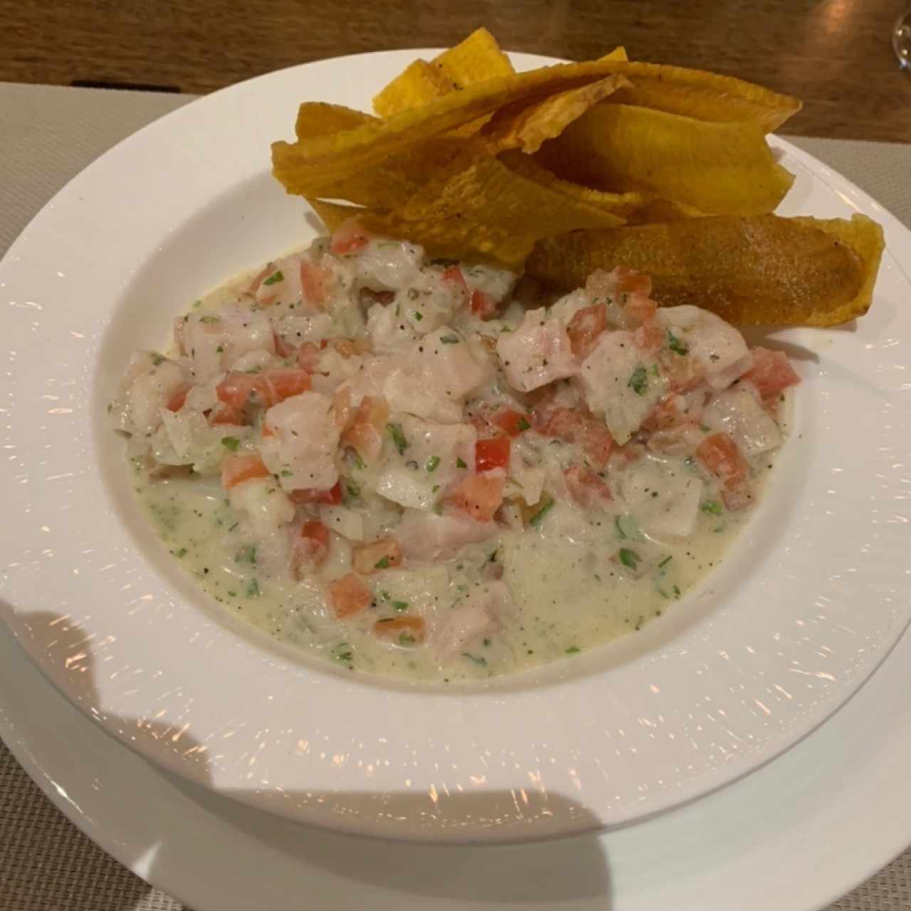 Ceviche curvina
