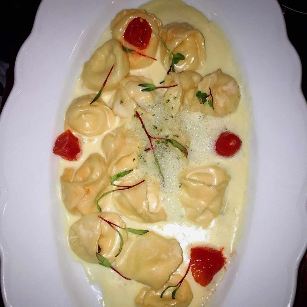 ravioli de queso fontina
