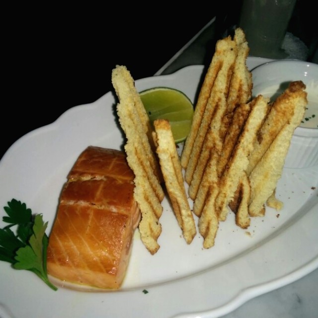 Salmon ahumado
