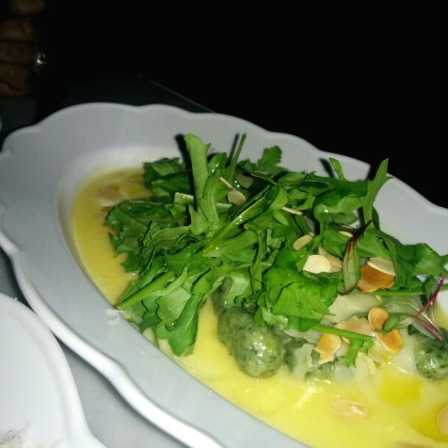 Gnocchi de rugula 