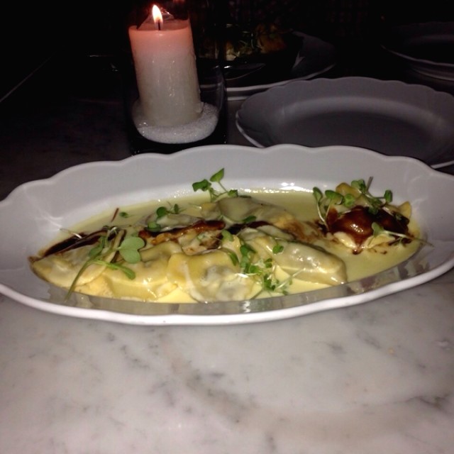 Raviolis rabo de toro