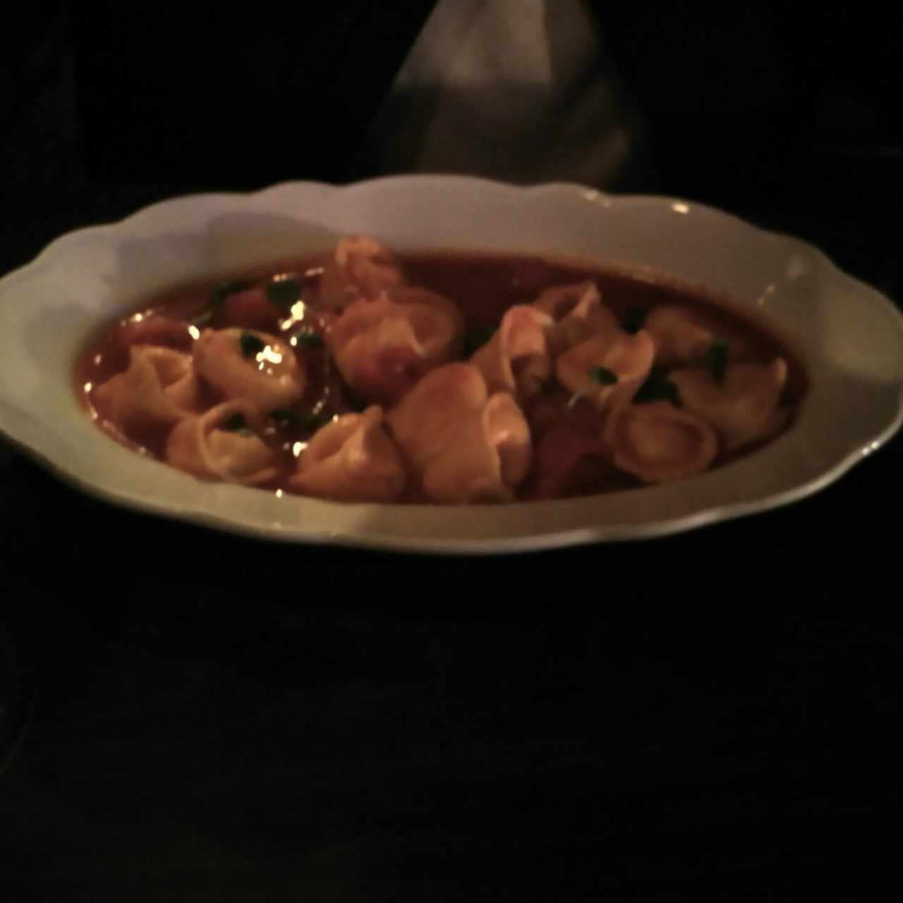 raviolis amatriciana