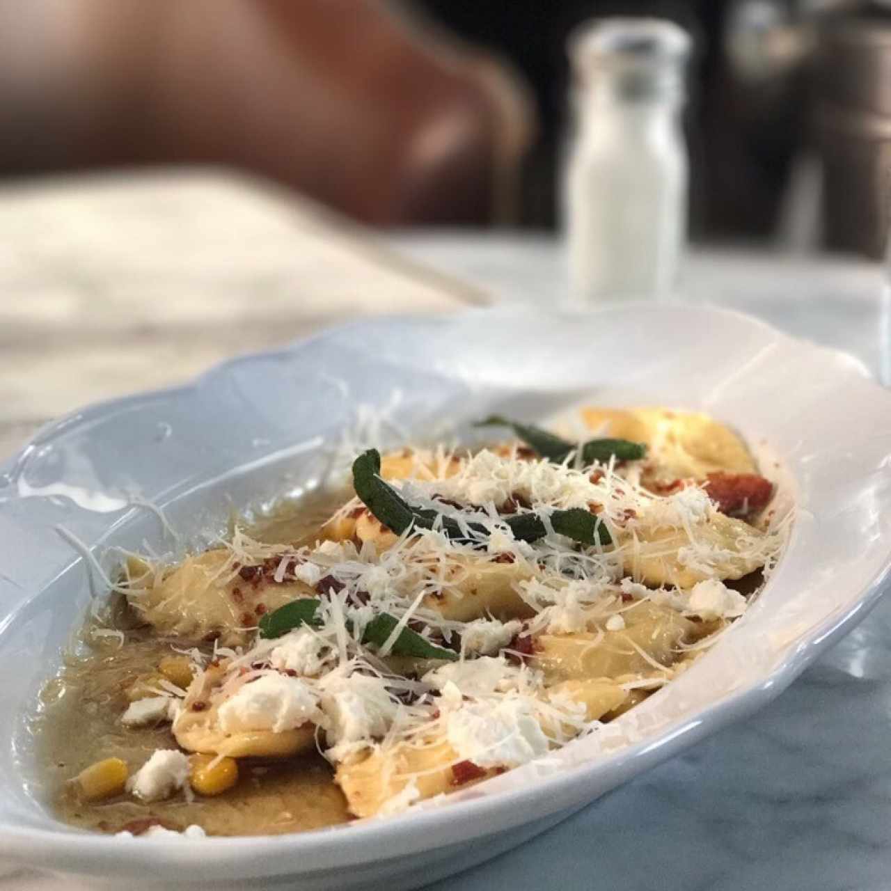 ravioli de maíz
