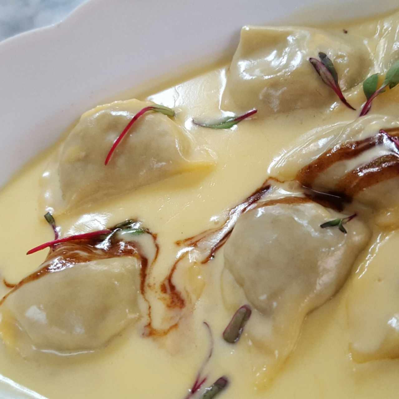 Ravioli de rabo de toro 