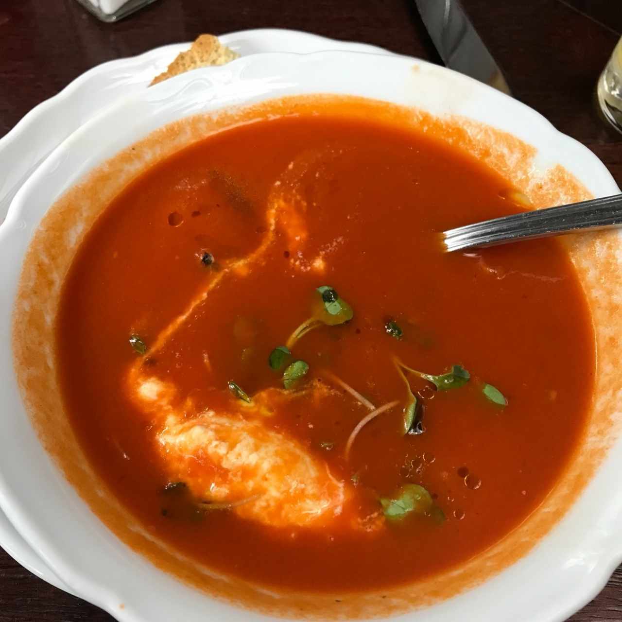 sopa de tomate 