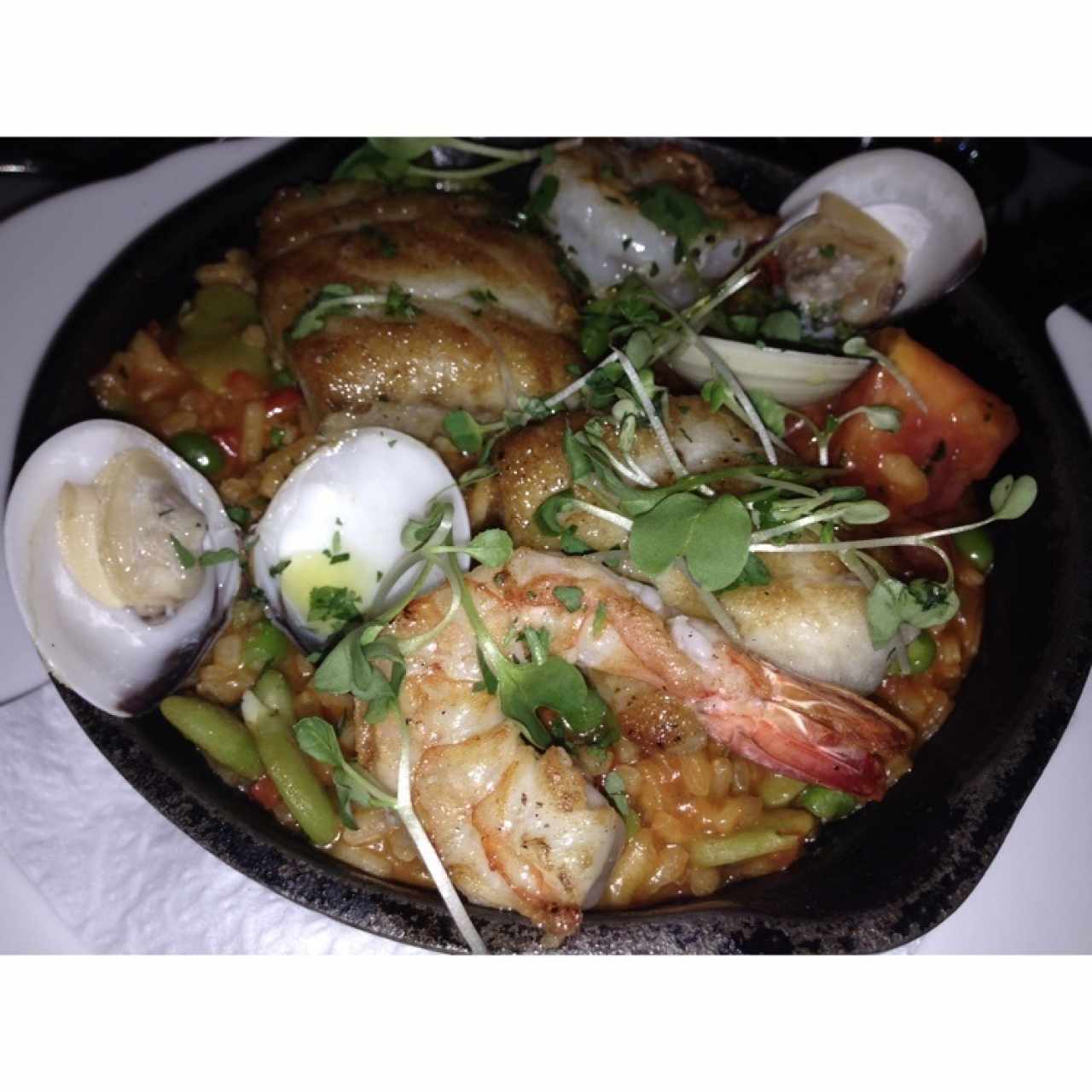 Arroz Caldoso de Mariscos