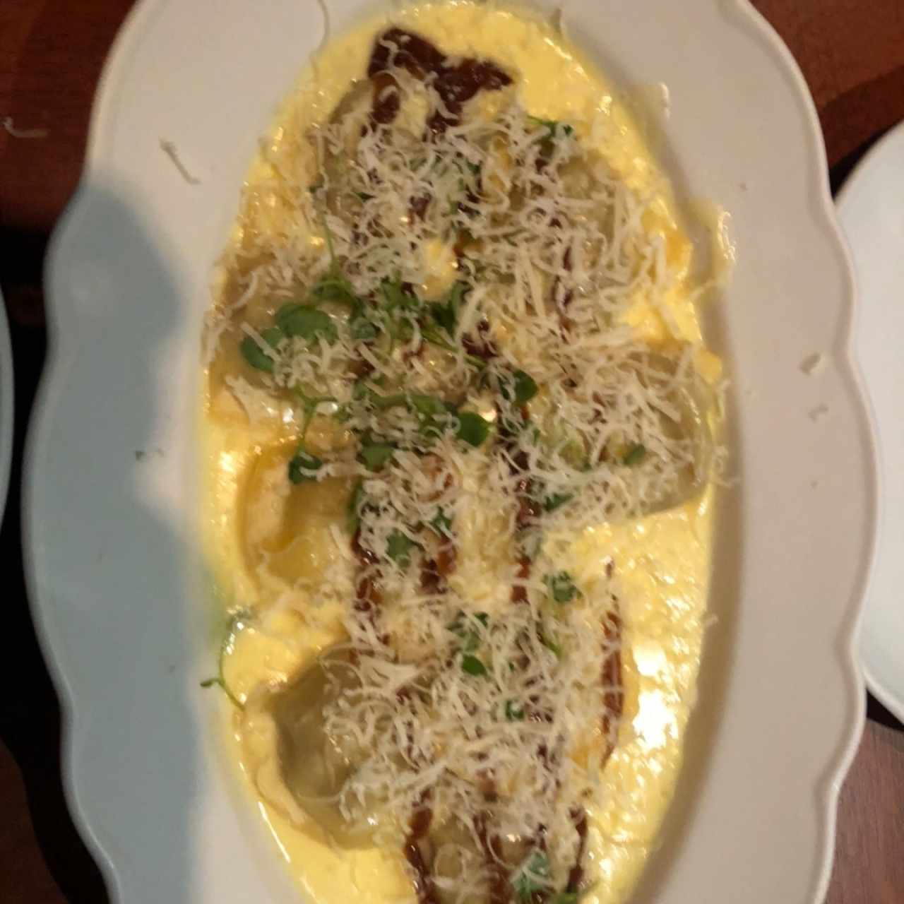 Raviolis rabo de toro