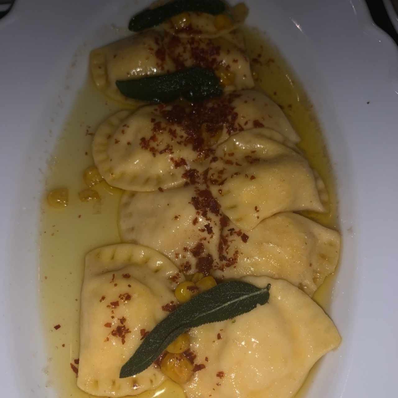 ravioli de maiz