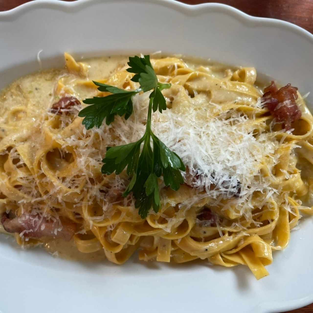 Linguine Carbonara