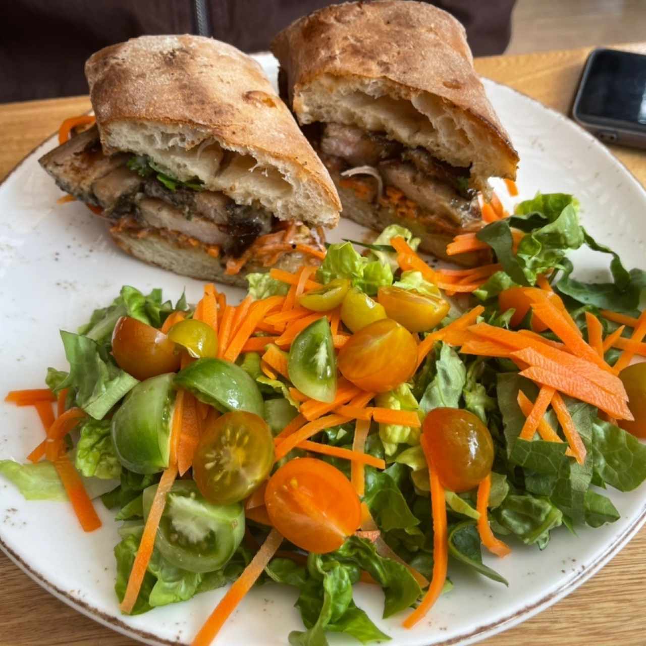 Sandwich cerdo