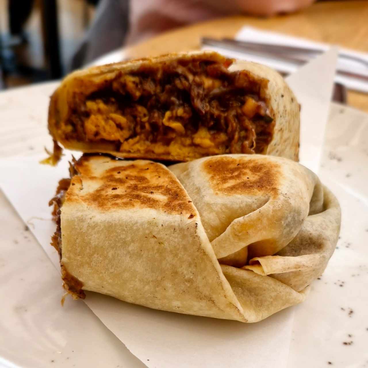 burrito desayuno