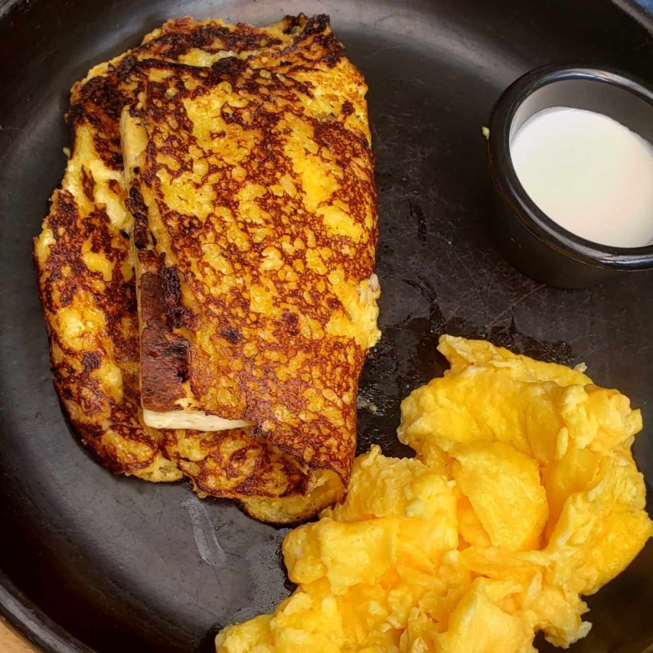 Arepa de maíz choclo 