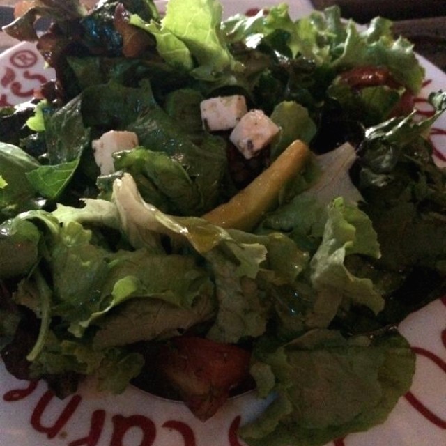 Ensalada de la barra.
