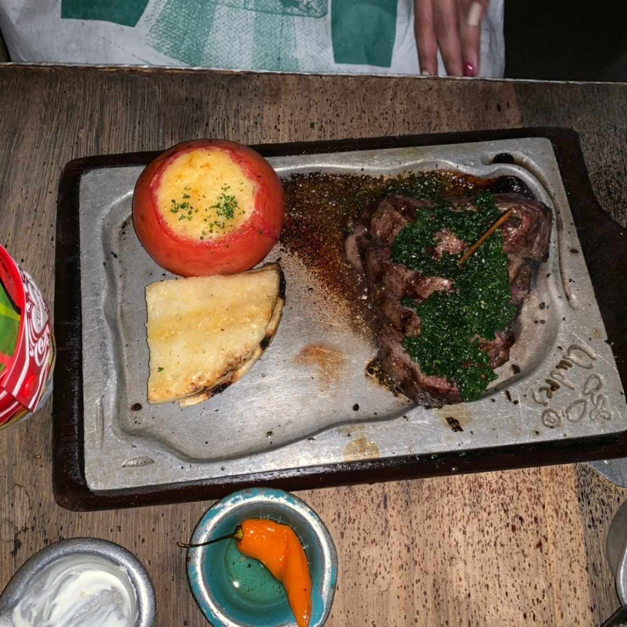 Lomo de res al vino 