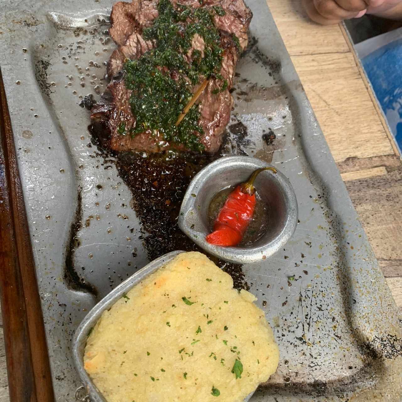 Argentino sellado en pimienta 