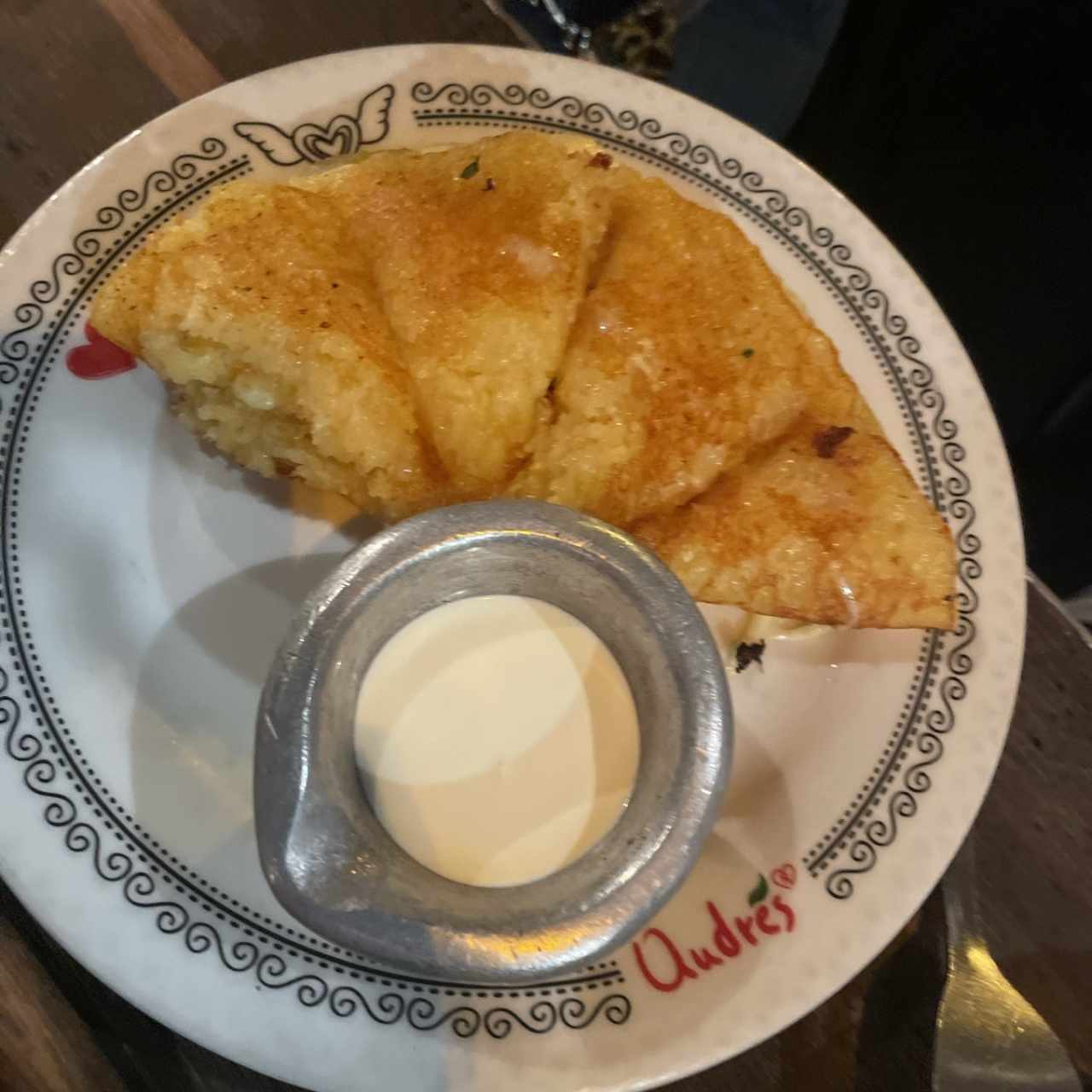 Arepa chocolo 