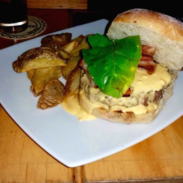 Cheese and bacon