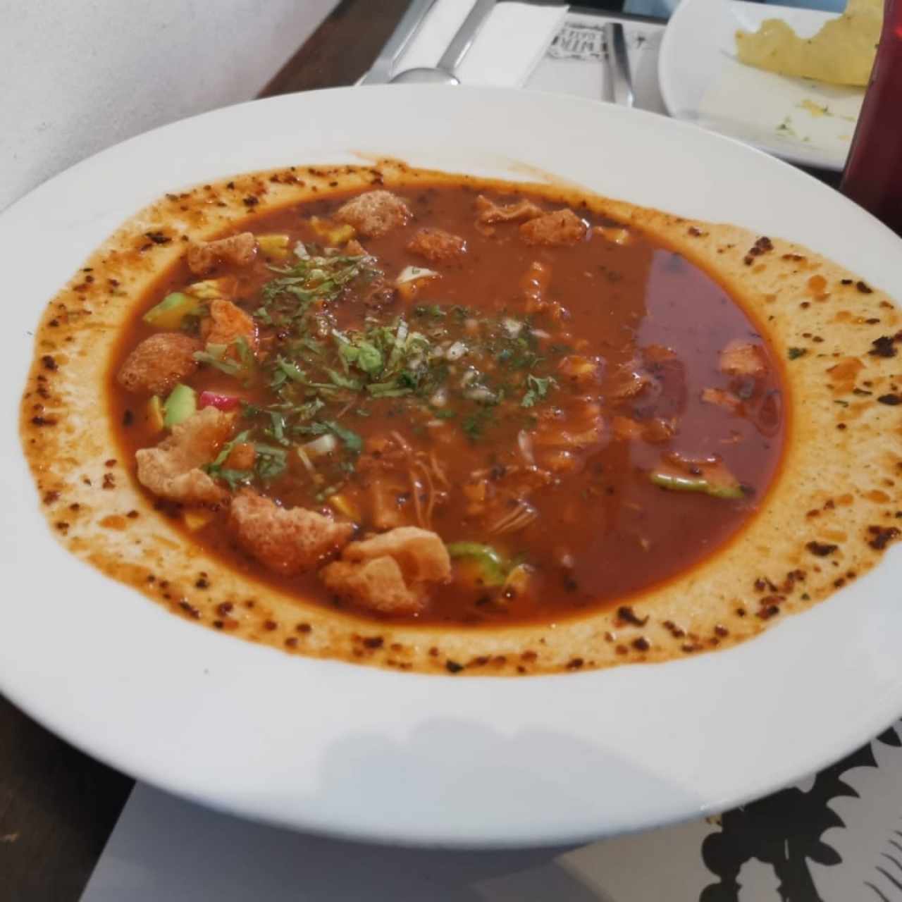 SOPAS - POZOLE ROJO