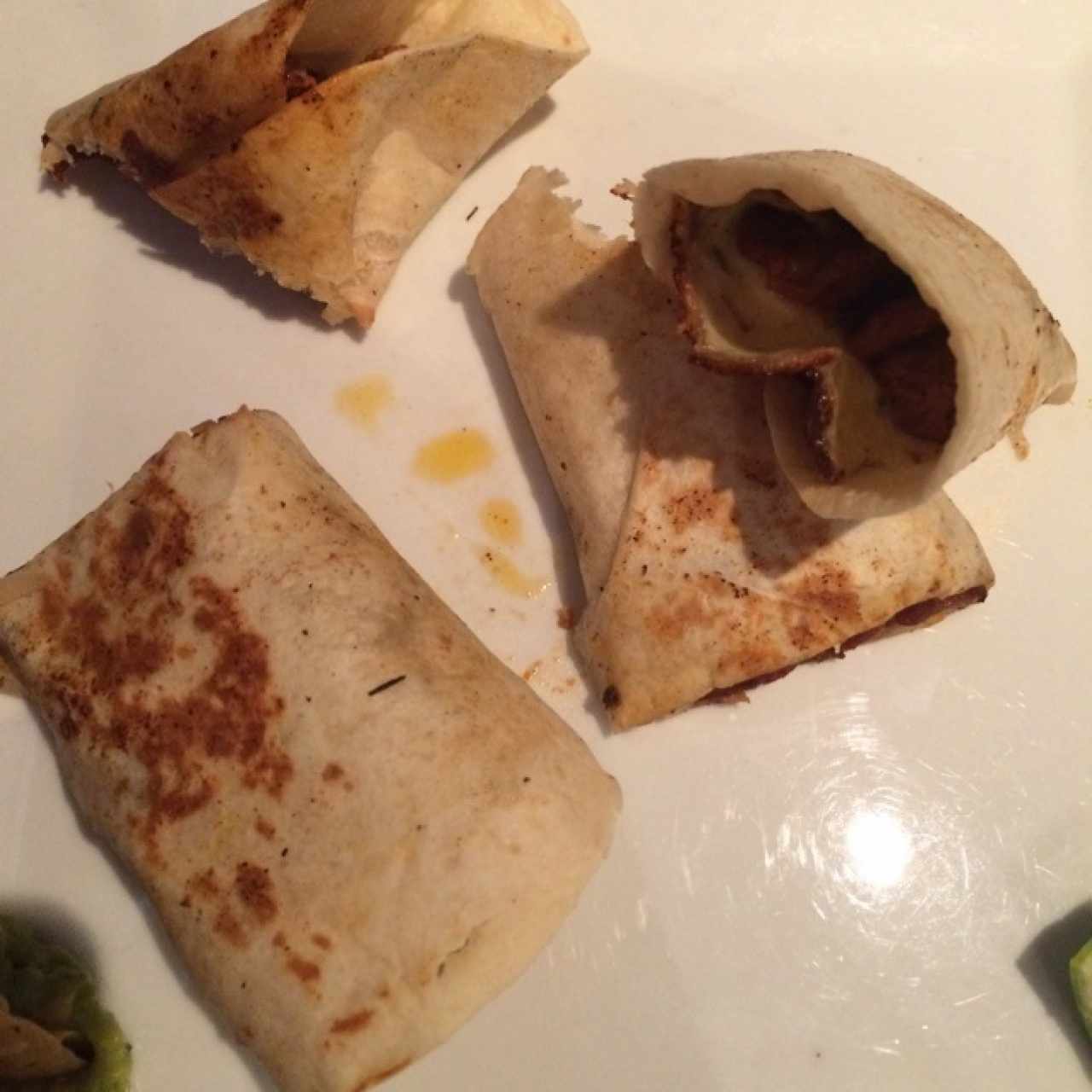 rollos de queso al pastor