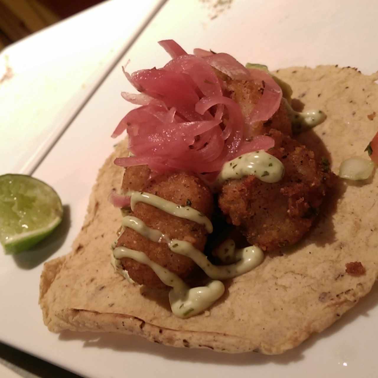 taco pesca del día