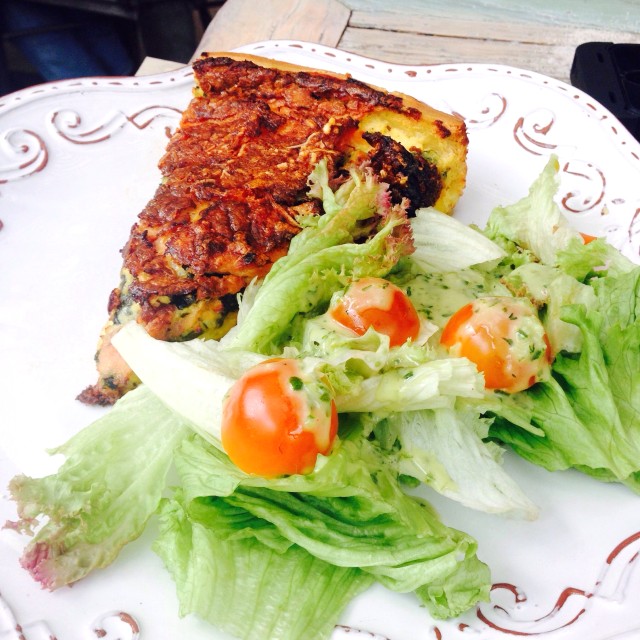 Quiche de salmon