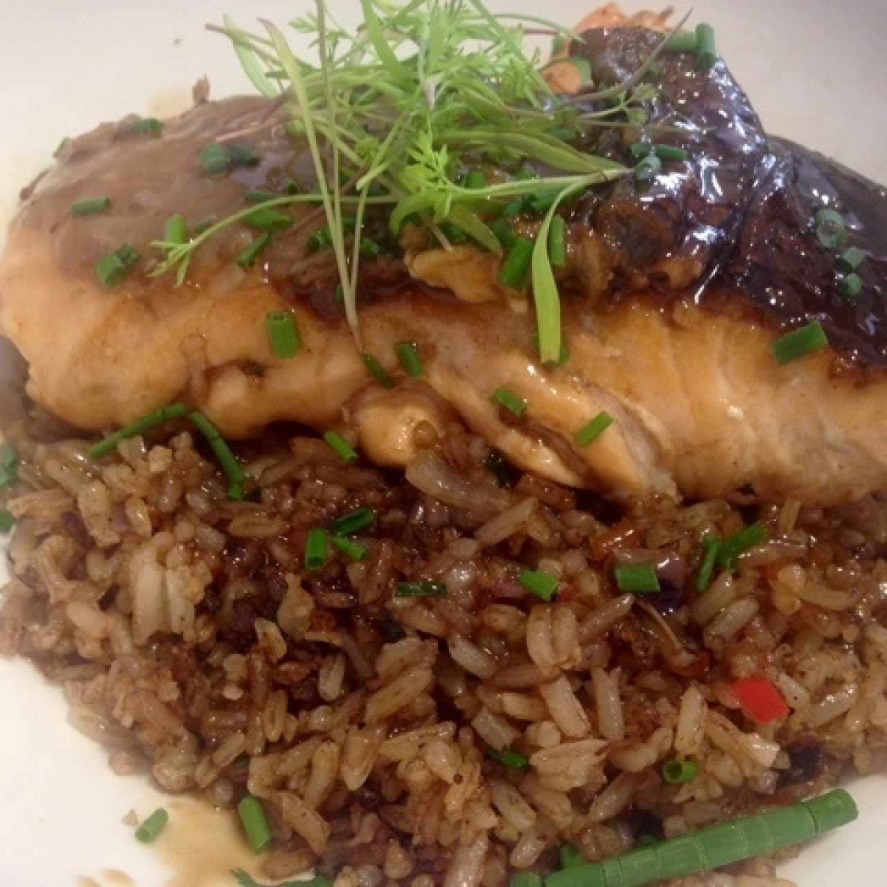 salmon caramelizado