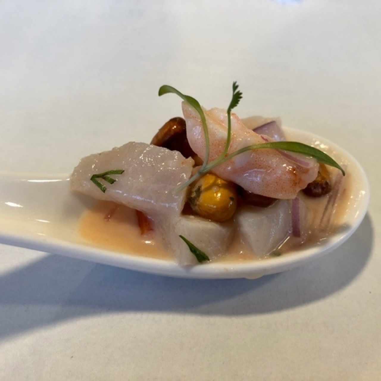 Mariscos a la chalaca