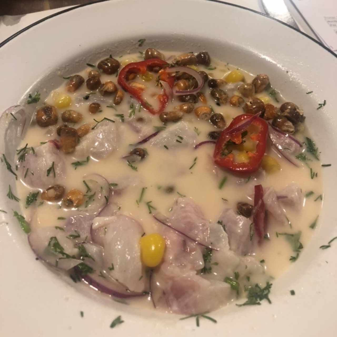 Cebiche del Pacifico