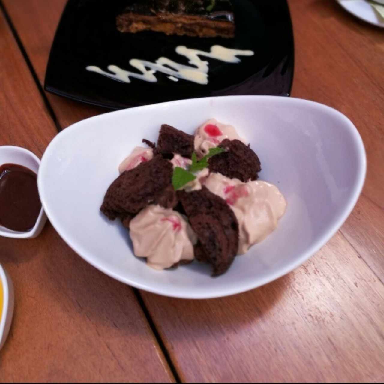 texturas de chocolate