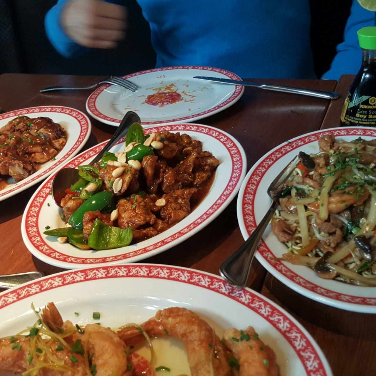 chi jau kay, pollo bruce lee, ti pakay, Langostino naranja