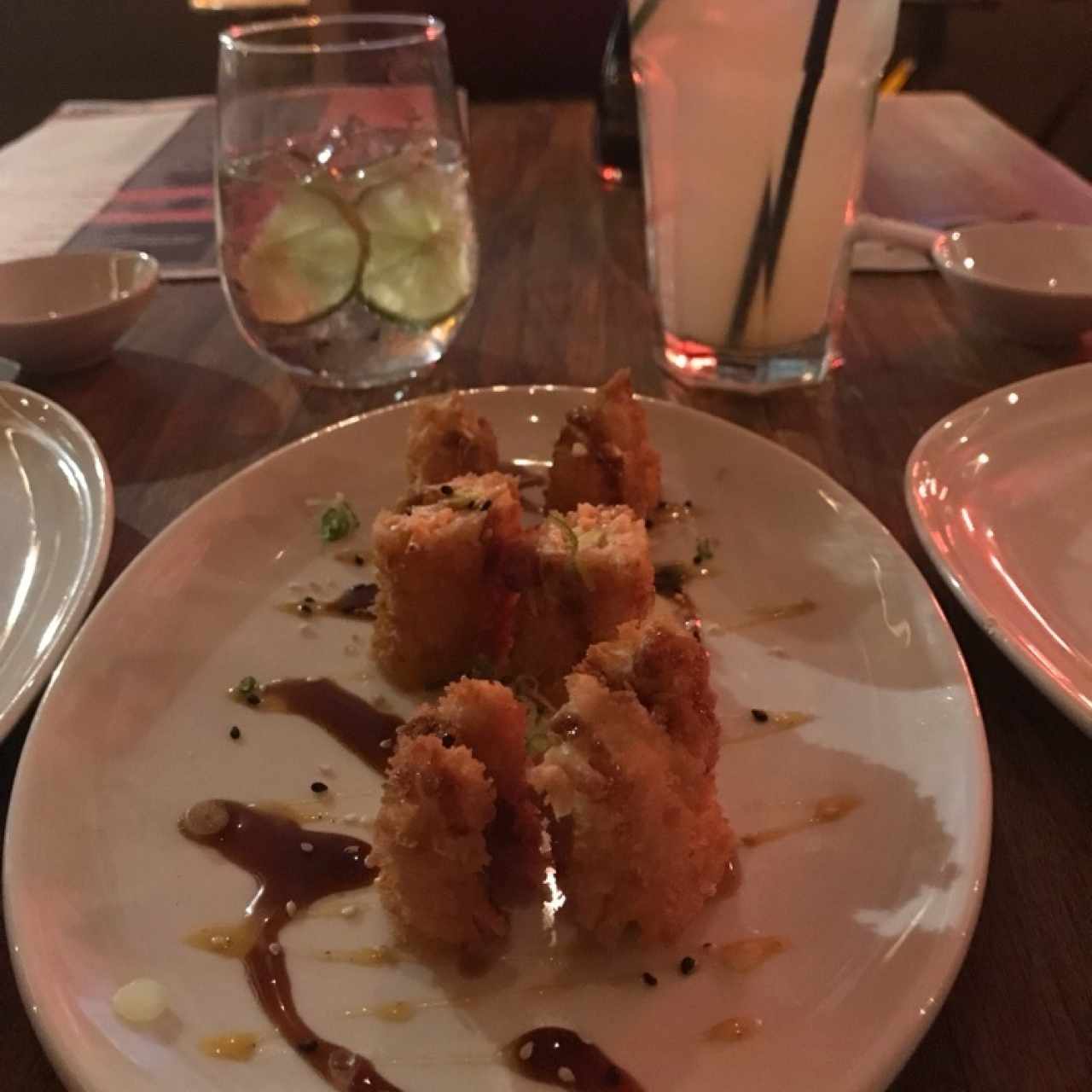 Rollitos de salmon crunch