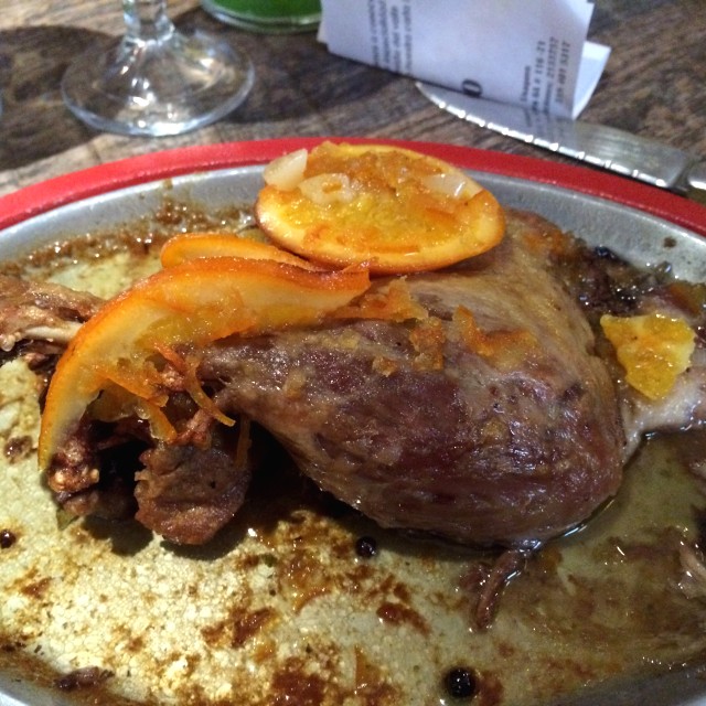 Pato a la Naranja