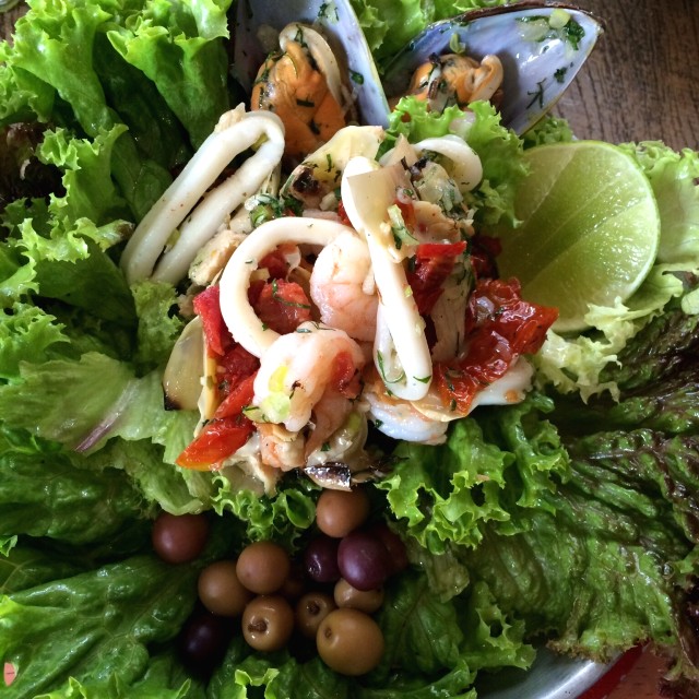 Ensalada Frutos del Mar
