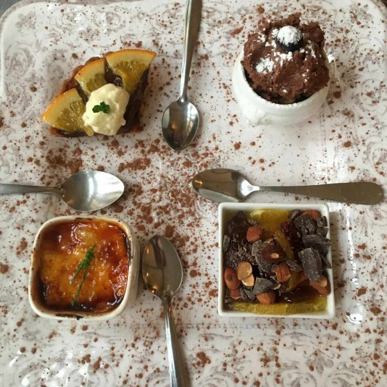 Degustación de postres 