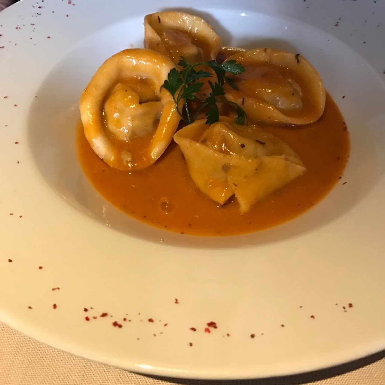 Raviolis de langosta