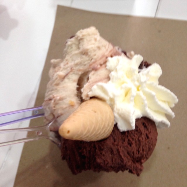 Copa tres sabores