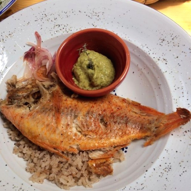 Mojarra al horno