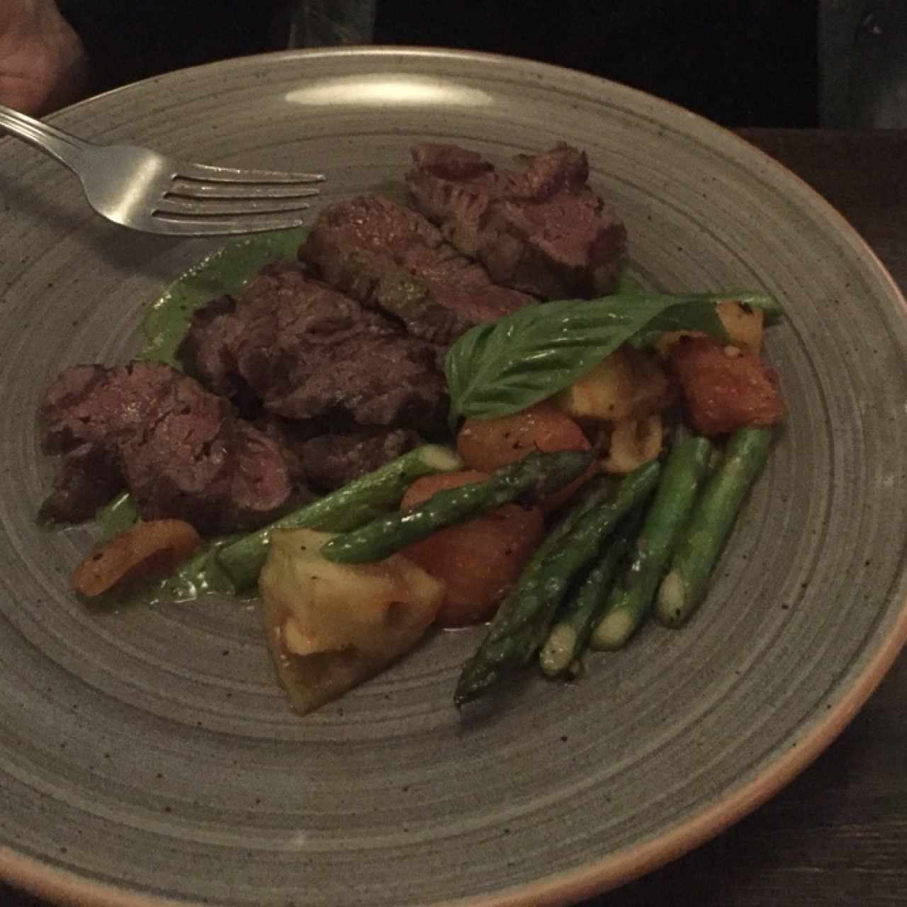 Pesto beef 