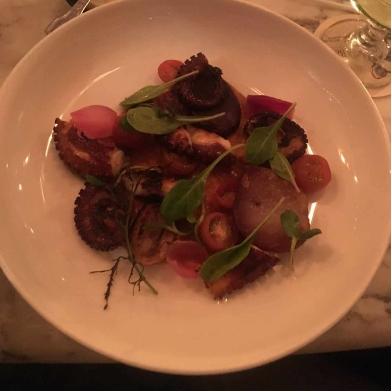 pulpo rostizado 
