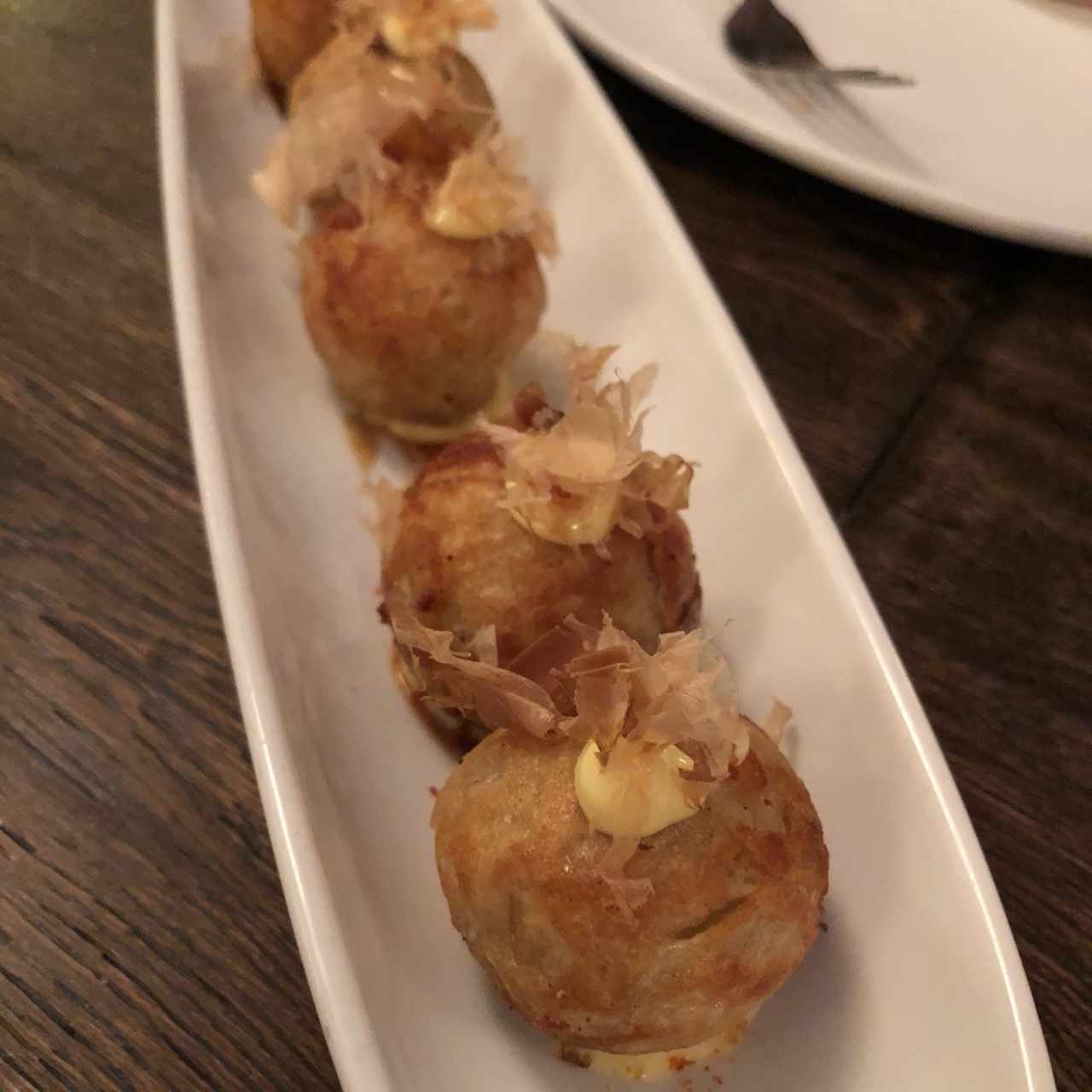 tekoyakis rellenos de pulpo