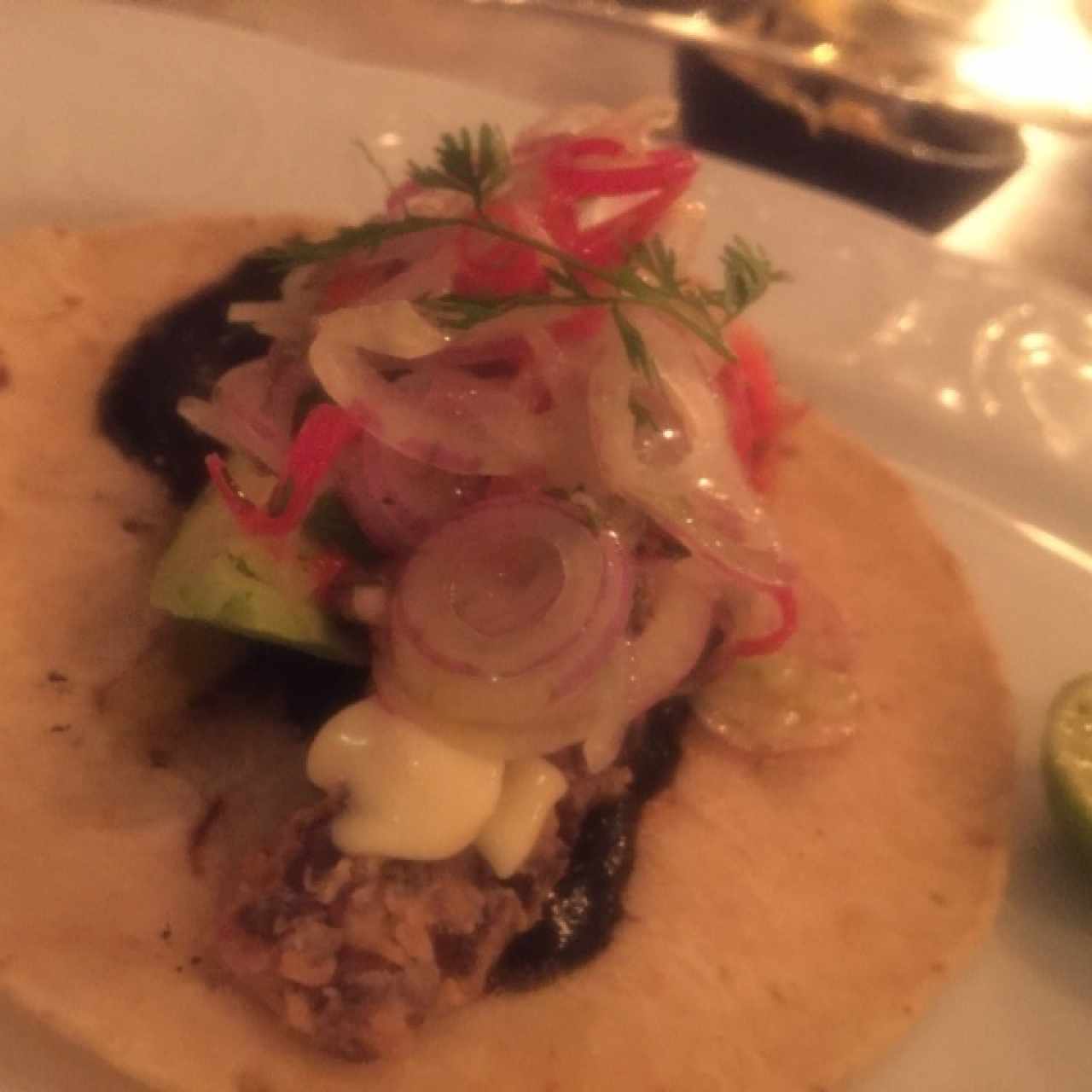 taco de pulpo