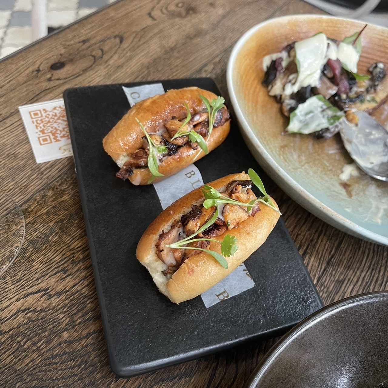 Tacos de pulpo