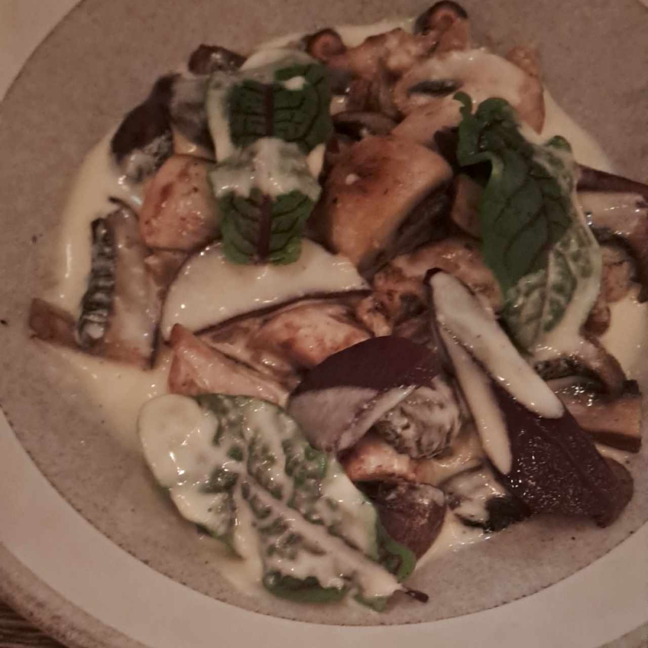 fondue de setas