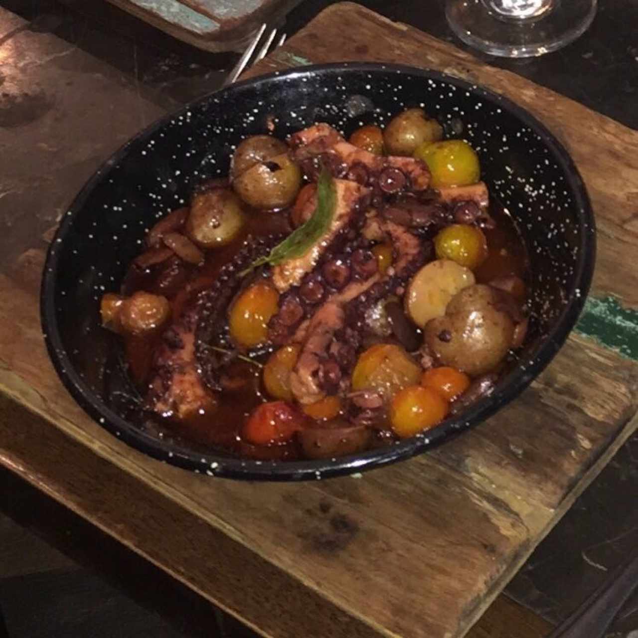 pulpo a la parrilla