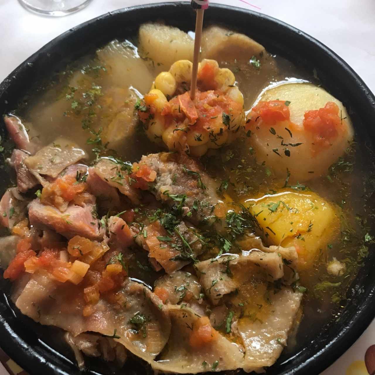 Sancocho de gallina