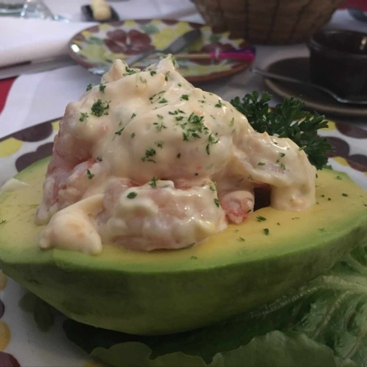 Entradas - Aguacate con Camarones