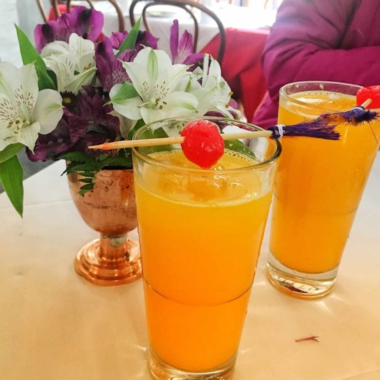 Jugo de mandarina