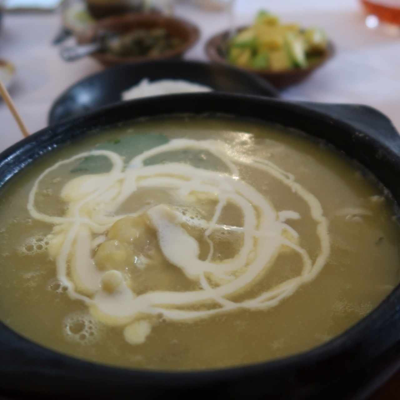 Comida Colombiana - Ajiaco con Pollo