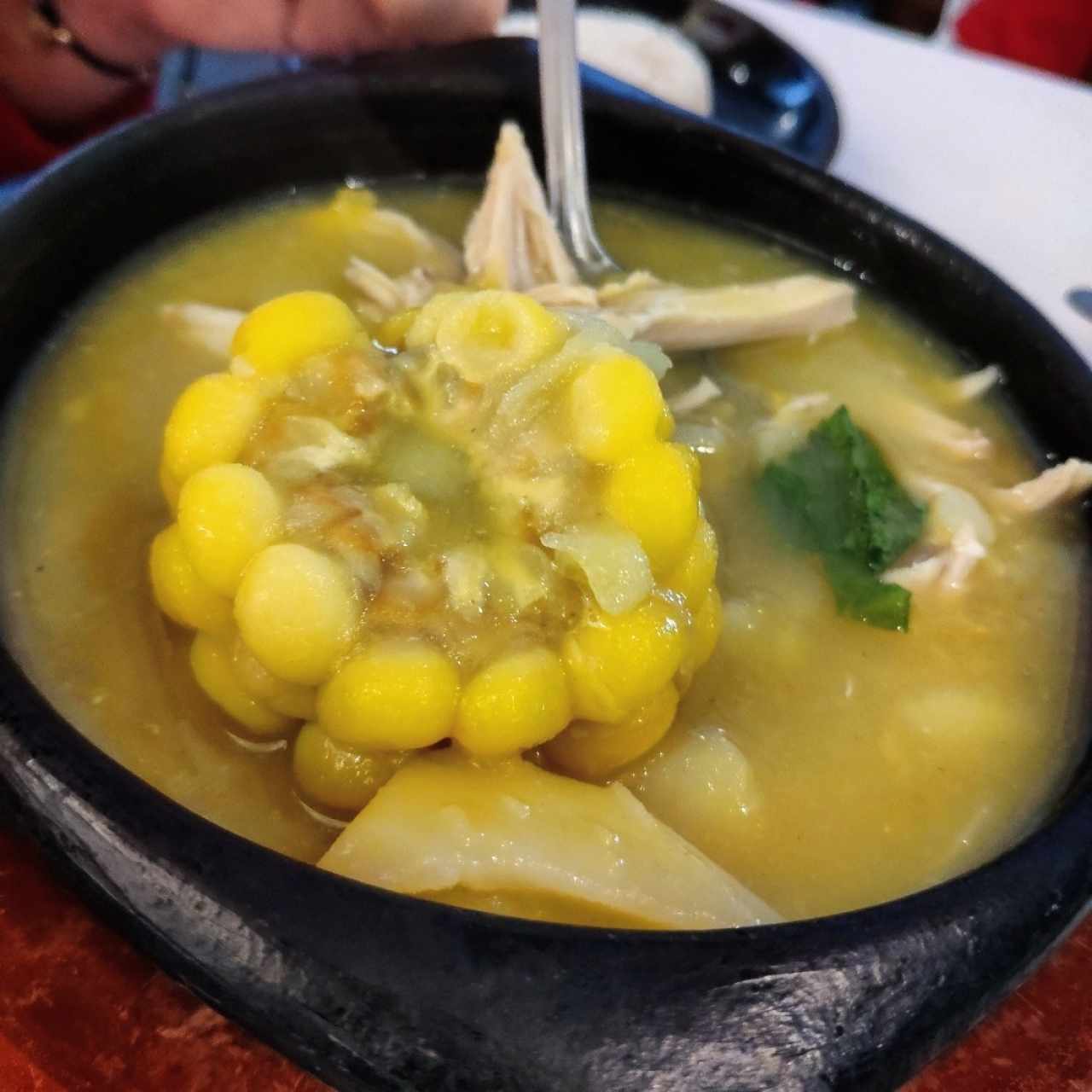 Comida Colombiana - Ajiaco con Pollo
